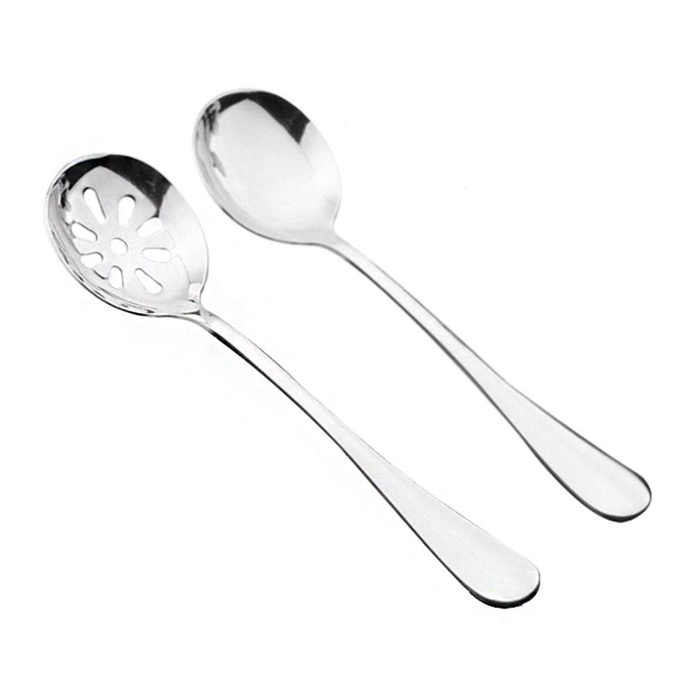 COFFRET DE 6 CUILLÈRES À CAFÉ EN ACIER INOXYDABLE DORÉ