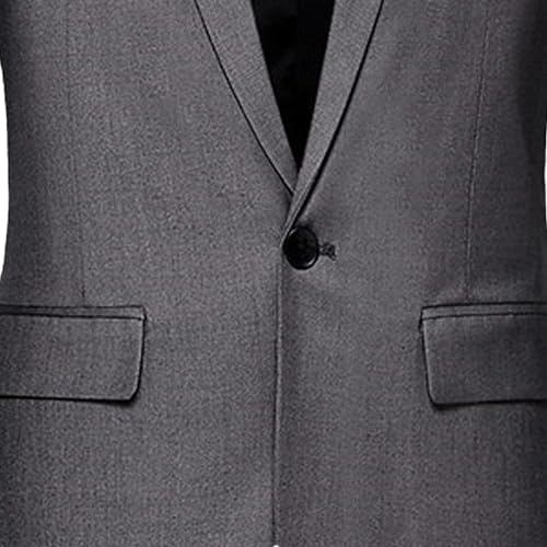 Men's Casual Blazer Jackets One Button Lightweight Suit Jacket Business Daily Slim Fit Suit Coat4