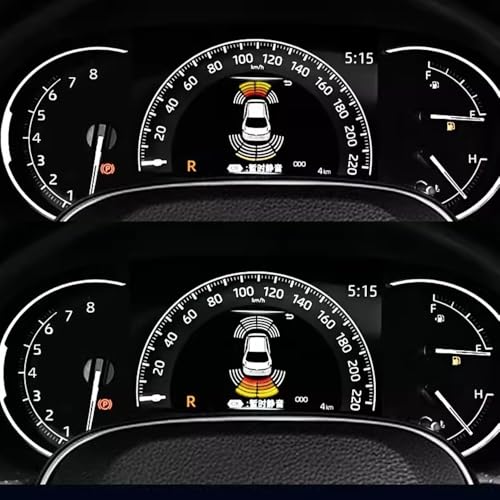 Radar de recul RAV4 XA50 et Across Hybride 2019-2024 avec capteur de stationnement arrière et buzzer
