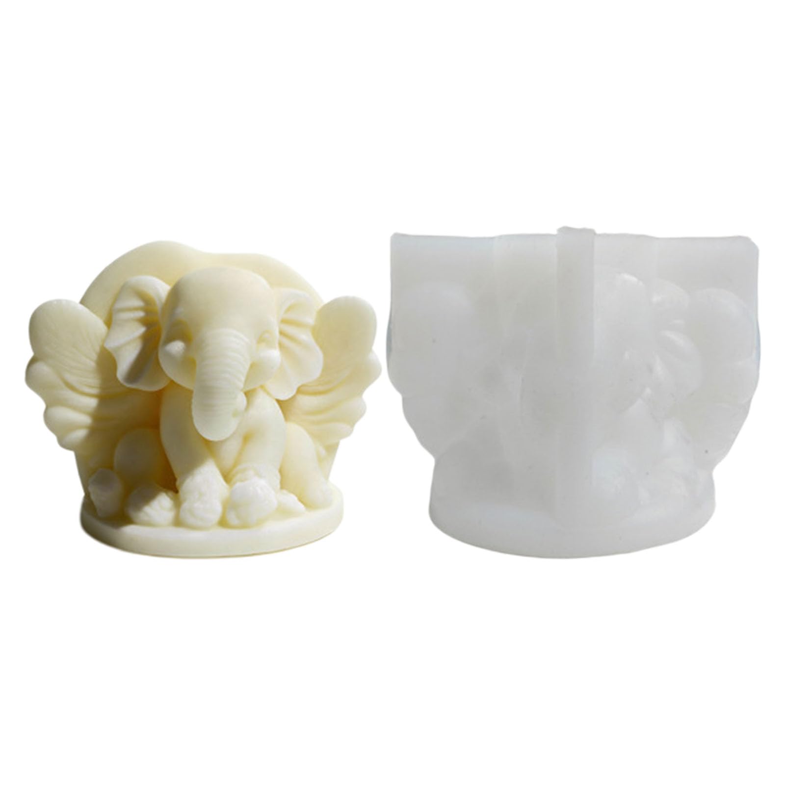 APGLSXY Sturdy Silicone Thai Elephant Designs for Soap Making and Handcraft Projects Elephant