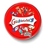 Celebrations "Glückwunsch" Personalisierte Dose | Pralinenmischung | zum Geburtstag | Geschenkbox | 1x 600-g-Dose