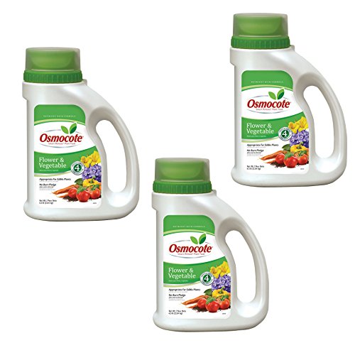 Fertilizante Osmocote 4 Meses 14-14-14 Granulado 4.5 lb x3