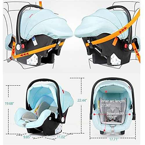 Kinderwagen 3 in 1 van de baby buggy for pasgeboren Kinderwagen wandelwagen Omkeerbaar All Terrain, 360 Rotation Functie… - Afbeelding 7