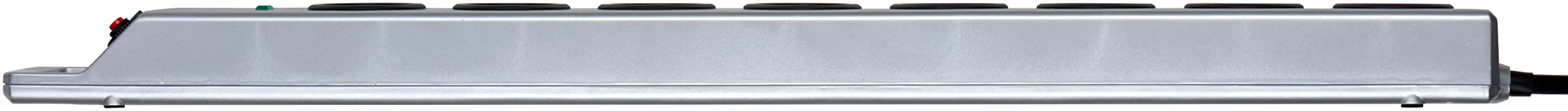 Brennenstuhl Multipresa Super-Solid H05VV-F 3G1.5 da 2,5 m con protezione contro le sovratensioni, 13500 A, sistema plug-in francese