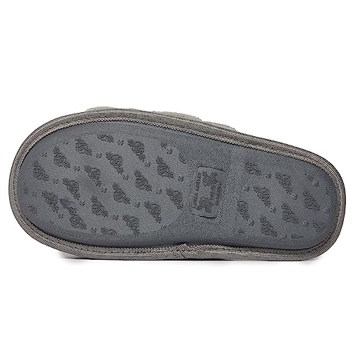 Laura Ashley Soft Terry Knot Scuff Slippers for Women - Comfy Non Slip Closed Toe Bedroom Slipper - Cozy Slide On Womens House Slippers3