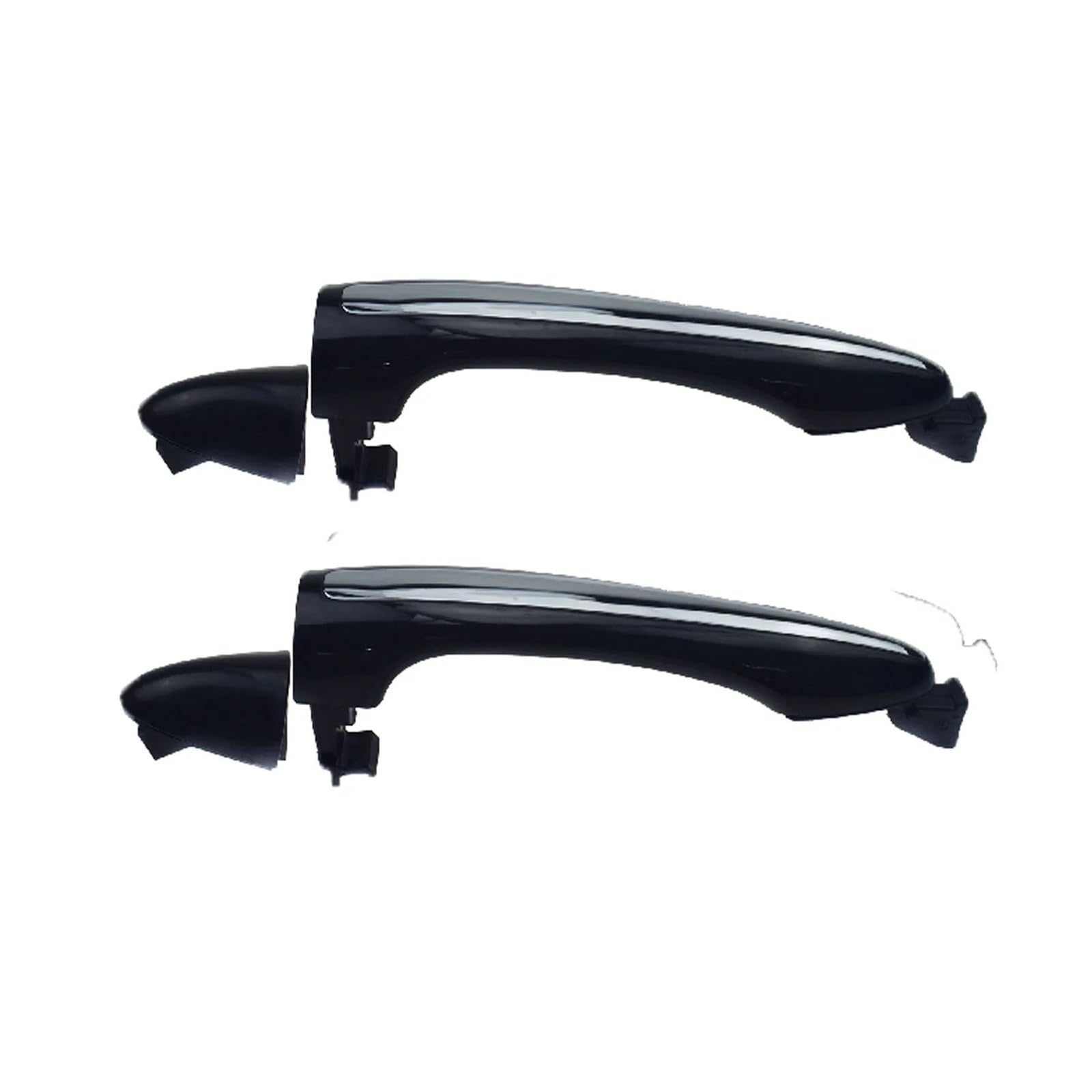 ZhanNuoBHd for Kia for Forte for Cerato 2014-2018 82651A7020 82651A7021 Exterior Outside Outer Door Handle Set Chrome Front Rear Left Right Vehicle Exterior Outer Door Handle(Rear Pair)