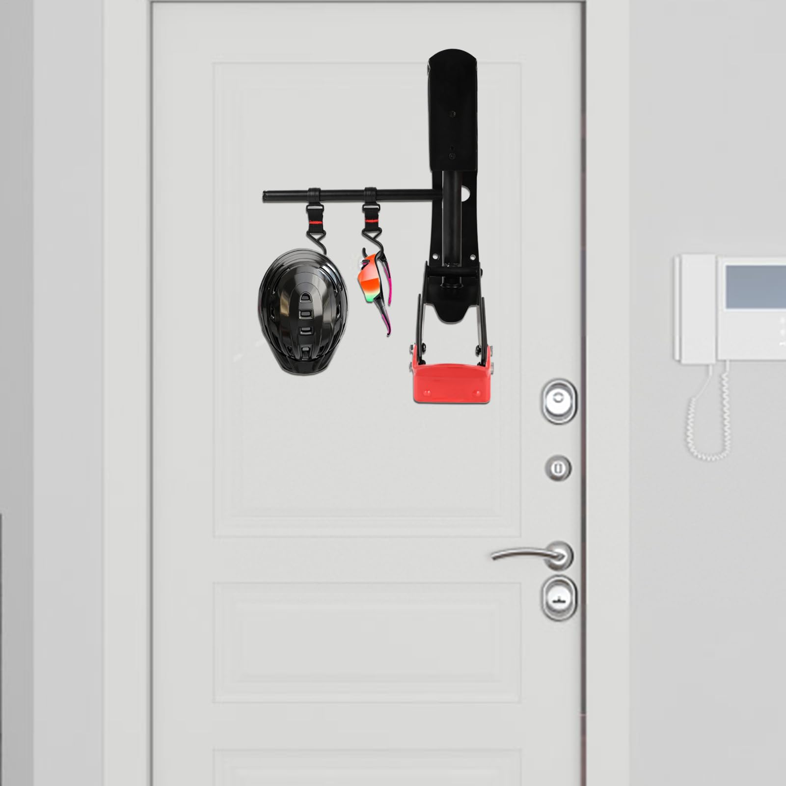 Fahrrad Wandhalterung Robuster Fahrrad Aufbewahrungsständer | Klappbare Halterung für die Wandmontage Für Zuhause, Garage, Fahrradfahren, Reparatur, Straßeninstandhaltung, Radfahren,