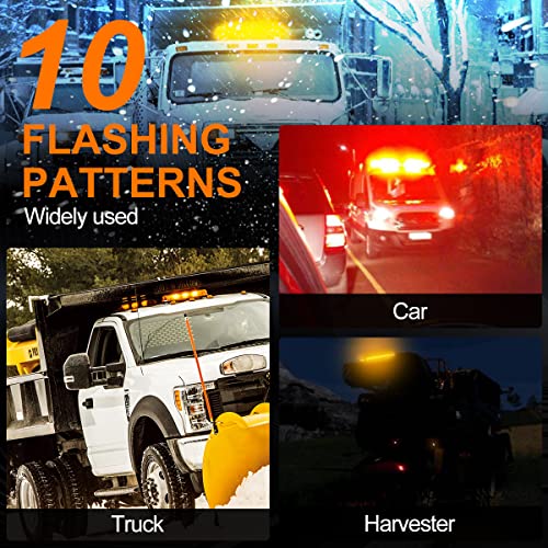 Luce LED stroboscopica lampeggiante di emergenza