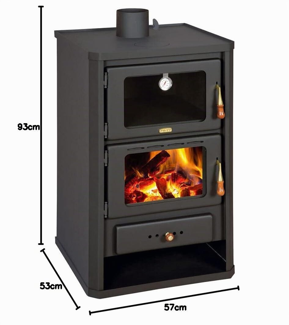 Stufa a Legna con Forno Prity FG 14kW
