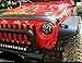 iJDMTOY H4-To-H13 Compatible With Jeep Wrangler JK Anti-Flicker Decoders Fit Any 7-Inch Round LED Light Systems