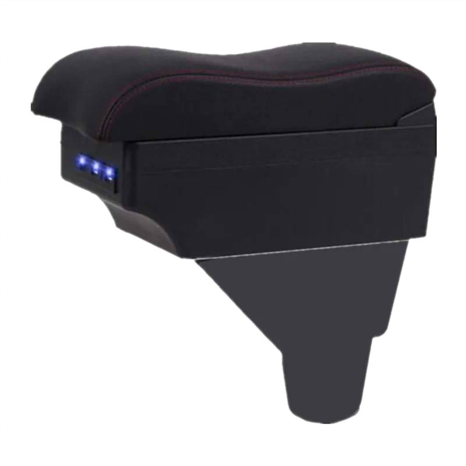 Wittsy Car Armrest Box Center Console Double Layer Storage Armrest Box With 3 Usb Ports Car Accessories For Citroen C3 For Picasso Armrests