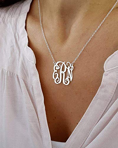 Hilis Jewelry Monogram Necklace - Personalized Monogrammed Gifts For Woman thumb #2