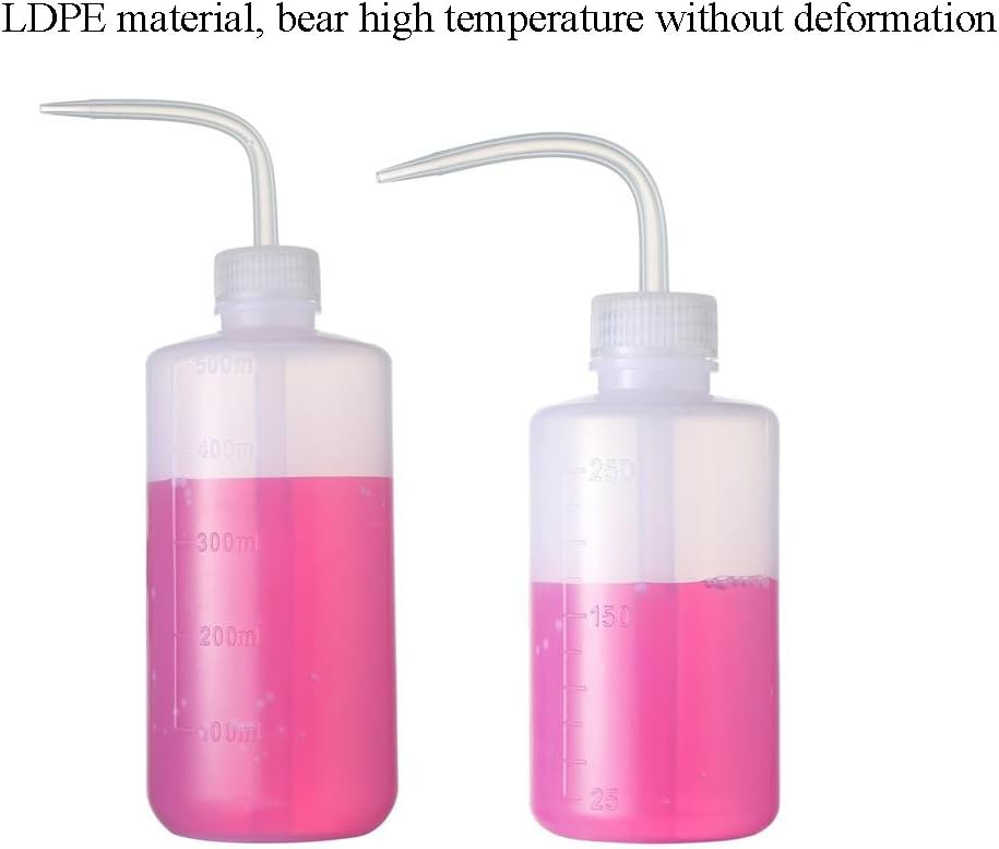 Flаѕh Dеаlѕ - 40% оƒƒ Wash bottle LDPE Bottle with Narrow Mouth (250ml+500ml) 🔥 Hоt Dеаlѕ Wash bottle LDPE Bottle with Narrow Mouth (250ml+500ml)