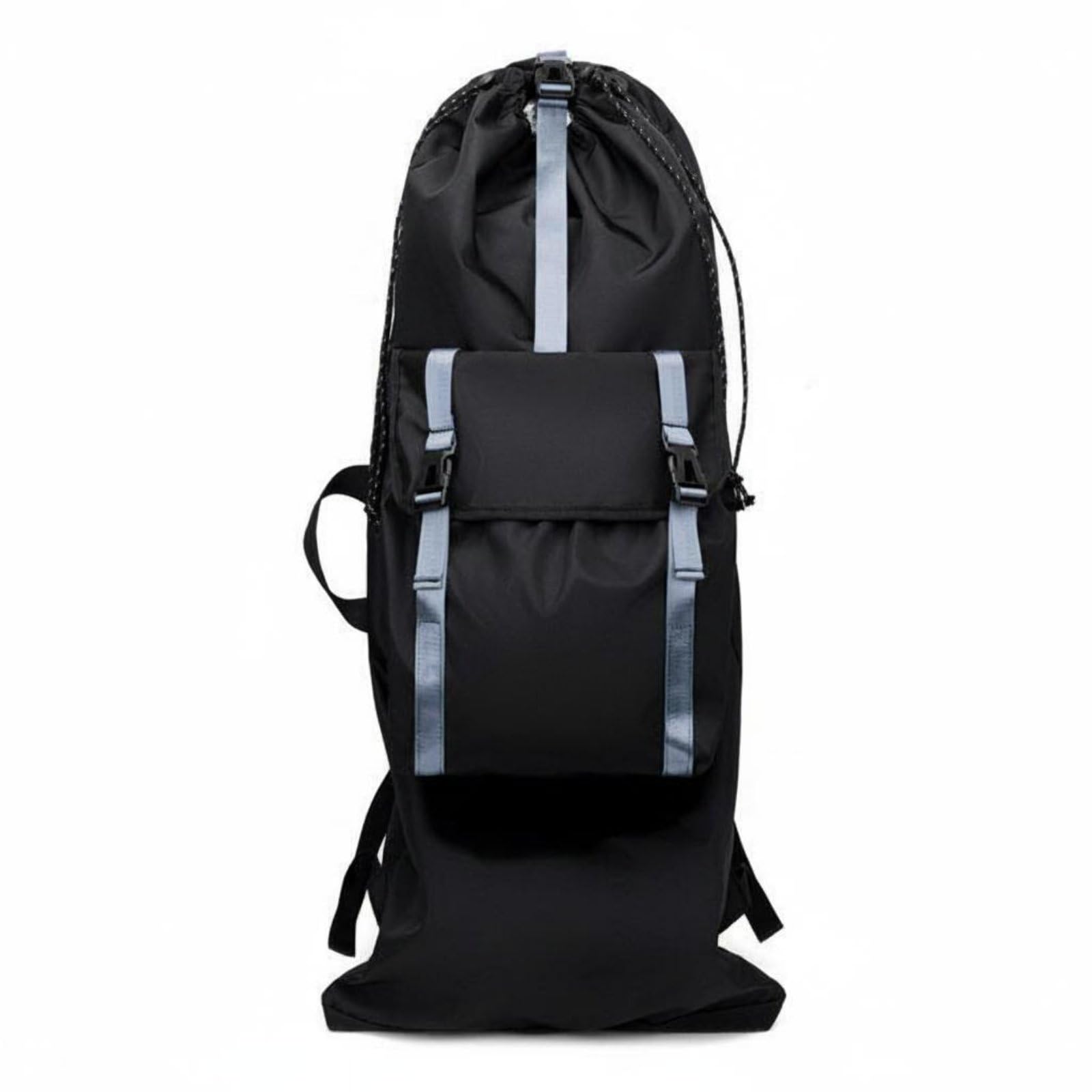 Baoblaze Housse de Transport Skateboard Sac Skate Étui Longboard Sac à Dos Oxford Anti Pluie Poche Extérieure Poignée Stabile Portage Épaule Convient aux, Bleu, 90x39x3cm
