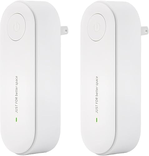 Purificador de aire Magair 2026 - Enchufe para dormitorios, baños, armarios y habitaciones de mascotas (2 unidades)