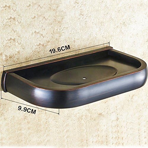 Miniatura 5 de 7Trees Accesorios de baño de latón macizo, soporte de jabón montado en la pared, estante para jabonera de baño, accesorios de ducha, soporte de