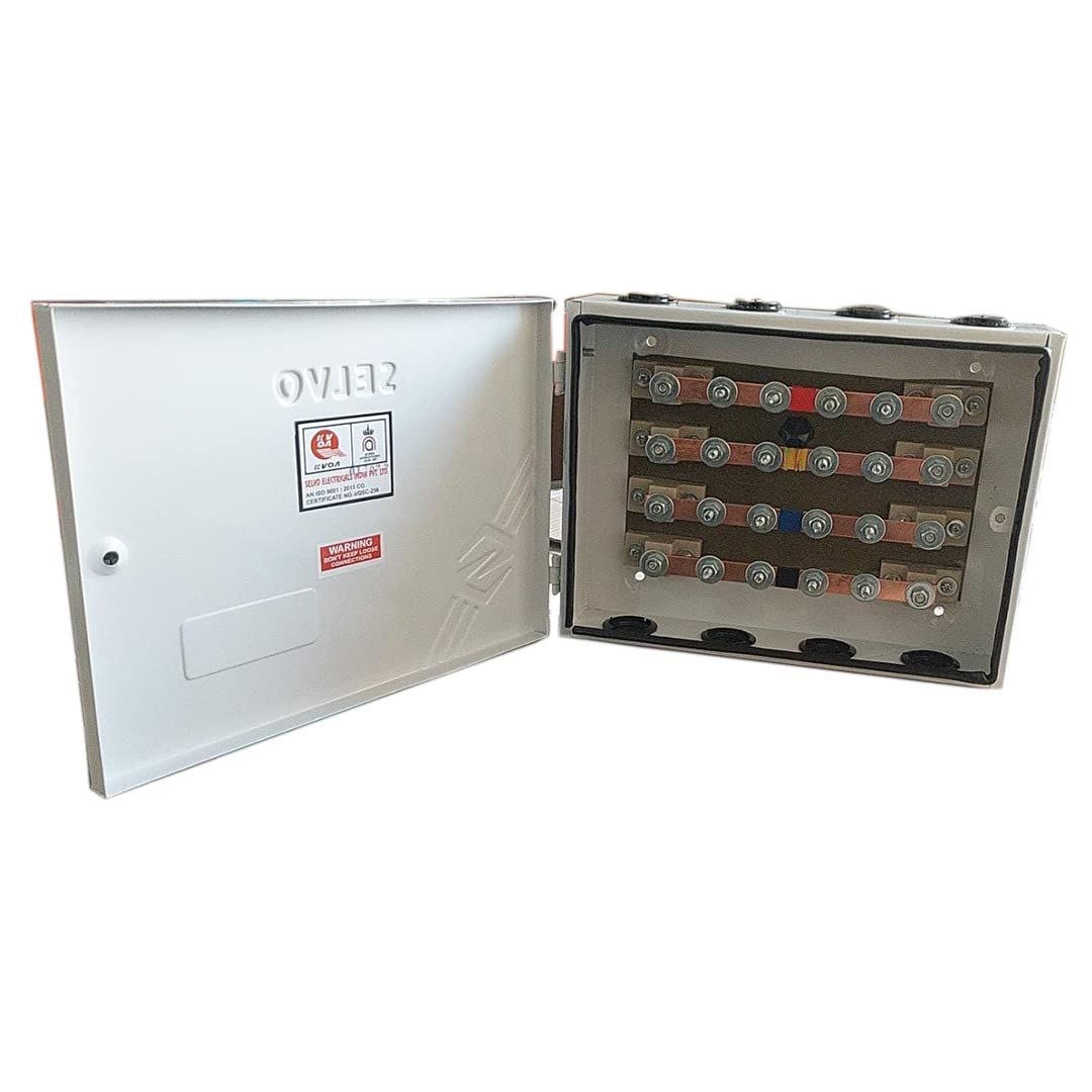 SELVO 63 Amps 415 Volts Busbar Chamber Box (CLASSIC SERIES) (B0BMM3B9ZG) Amazon Price History, Amazon Price Tracker