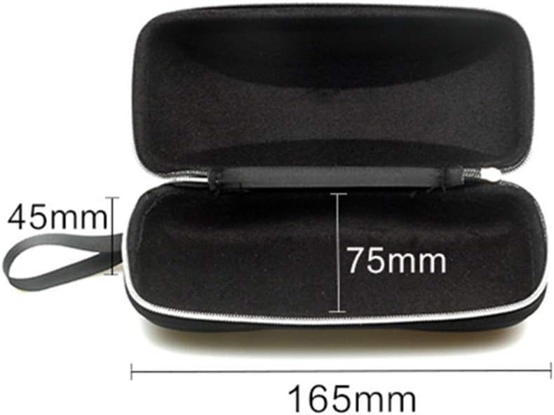 Sunglasses Case and Large Waterproof Eyeglasses Case Hard EVA zipper for Men & Women or Children with Cleaning Cloth