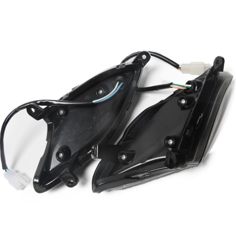Nisza luces señalización Accesorios De Motocicletas Para YA&MAHA CYGNUS-X SE44J 2008-2012 Motocicleta Scooter Luz LED De Intermitente Luz Indicadora (Color : Red)