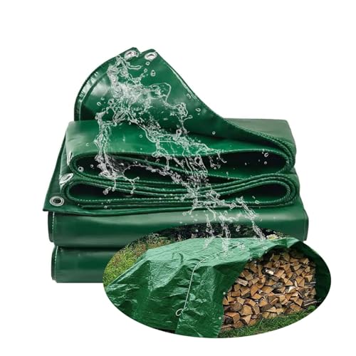Lona impermeable exterior multiusos lona con ojales resistente verde 1x1.5 m 2