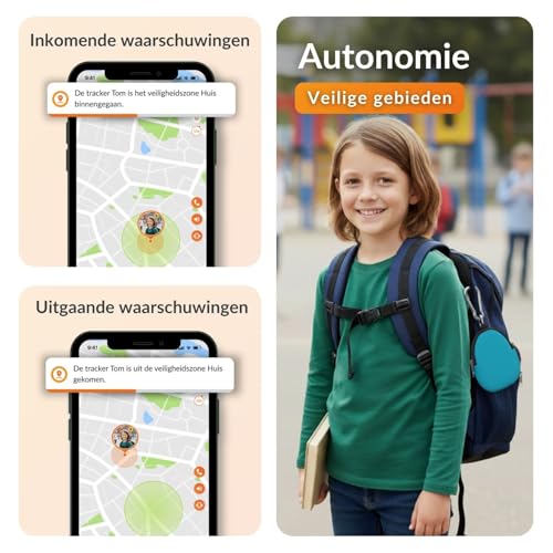 Weenect - GPS voor kinderen | Zonder afstandsbeperking | Batterijduur van 7 dagen | Alarmknop | Noodtelefoon | 2G | Werkt met abonnement - Afbeelding 4