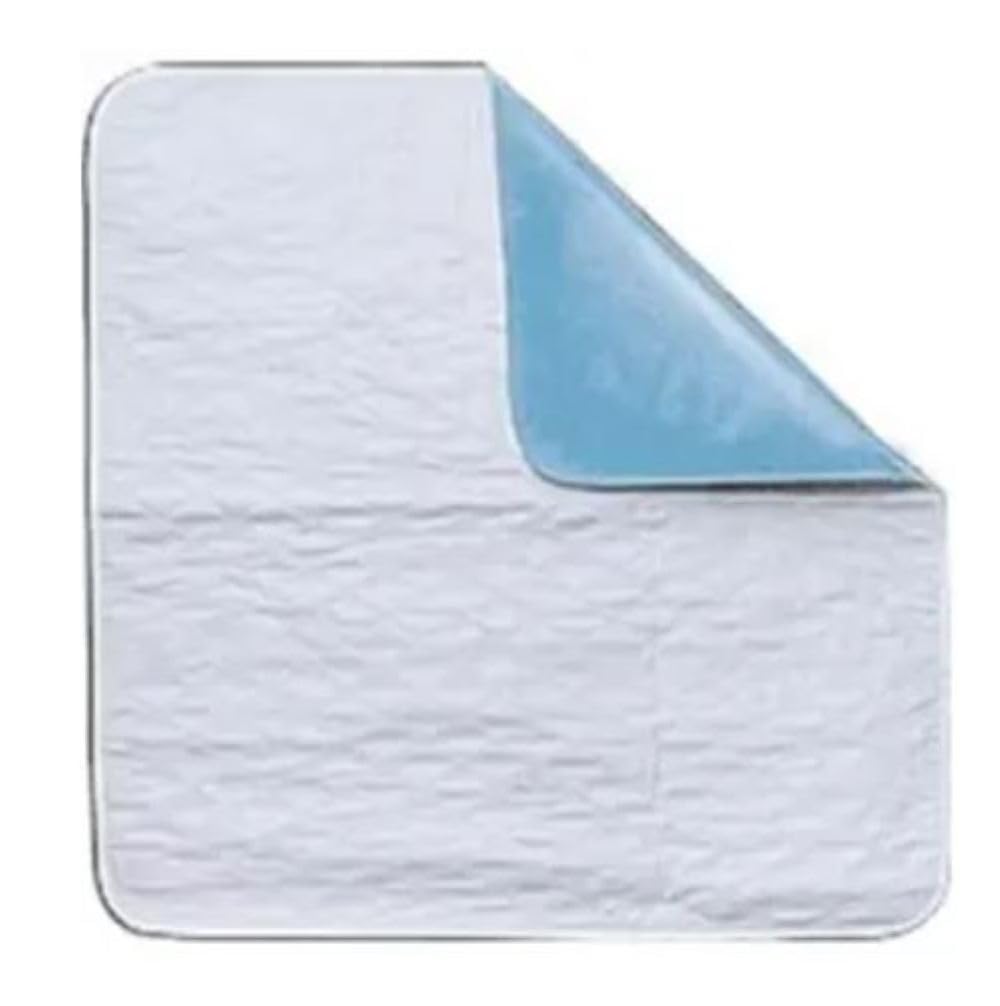 Cardinal Health™ Essentials Reusable Underpad, Ibex Quilted with PVC Backing, Plaid, 34 X 36IN - Case of 10