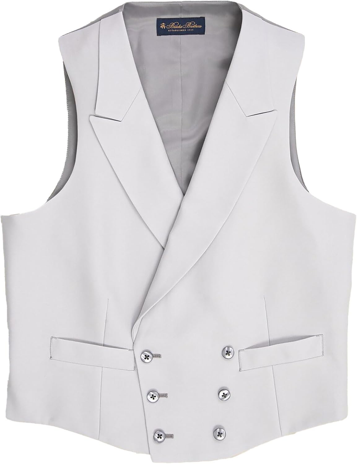 [Brooks Brothers] [ブルックスブラザーズ] ウール ミッドウェイト シングル フォーマルベスト P25210330