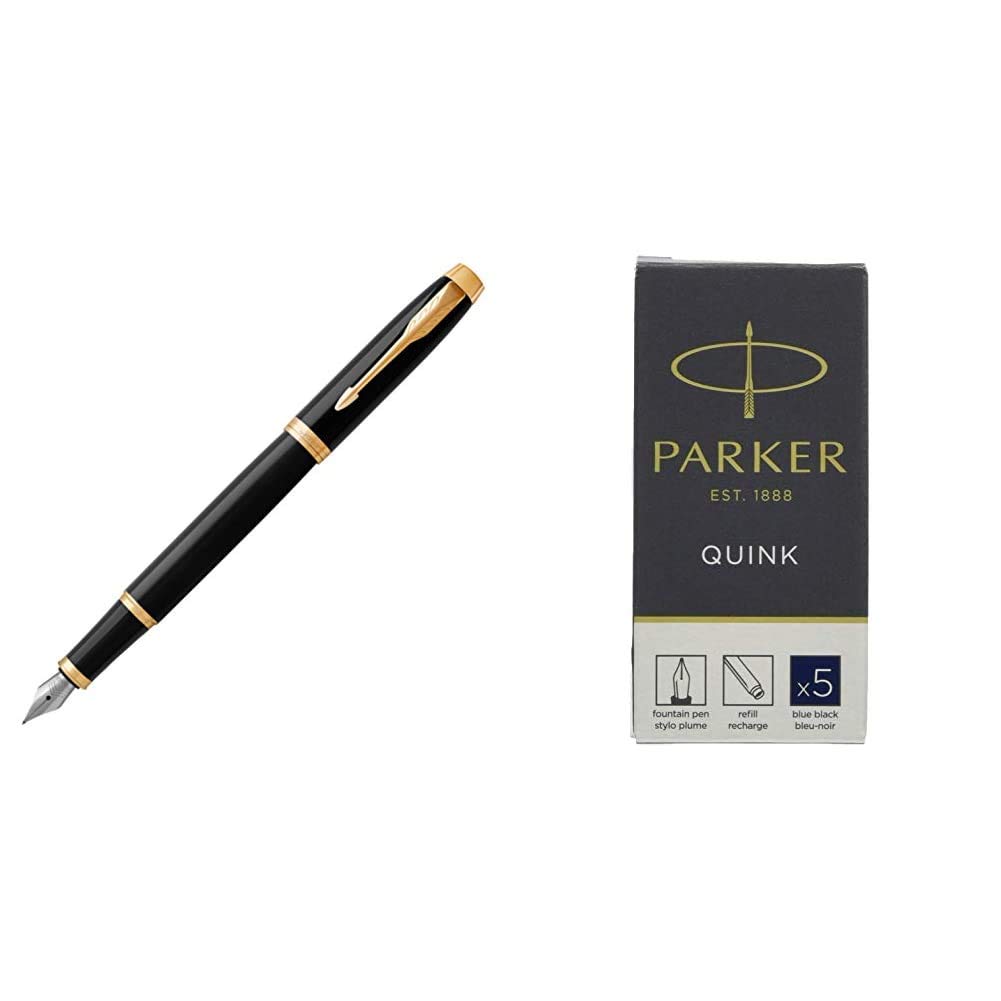 PARKER 万年筆 F SIZE Amazon | 【セット買い】パーカー 万年筆 F 細字 IM コアライン