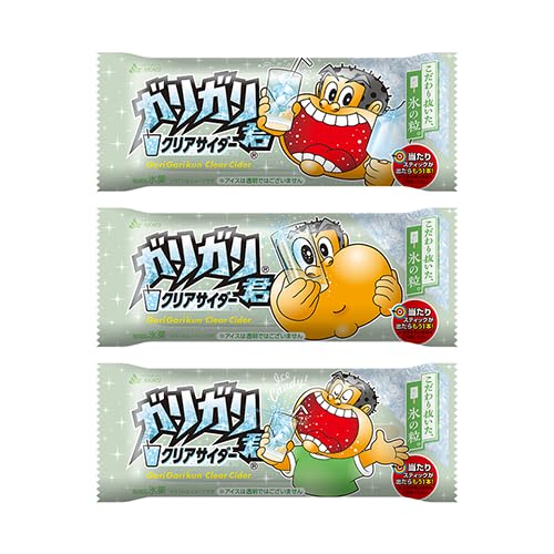 Amazon.co.jp: 赤城乳業 ガリガリ君 クリアサイダー105ml×34本 : 食品
