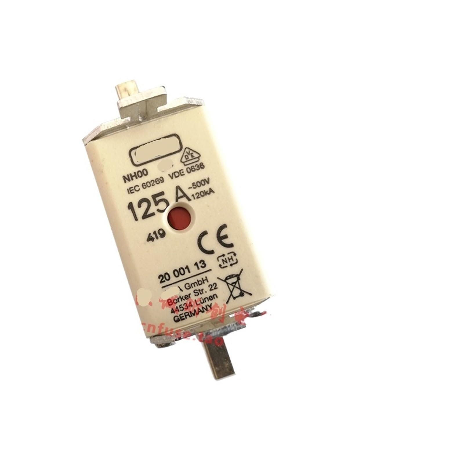 NOBIRTBSA NH00 500V Fuse 2000113 125A/160A Fuse(25v)