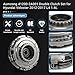 Aumzong 41200-2A001 Double Clutch Set,Dual Clutch Transmission,Compatible with Hyundai Veloster 2012 2013 2014 2015 2016 2017,L4 1.6L,Replacement#41200-2A001,412002A000,412002A001