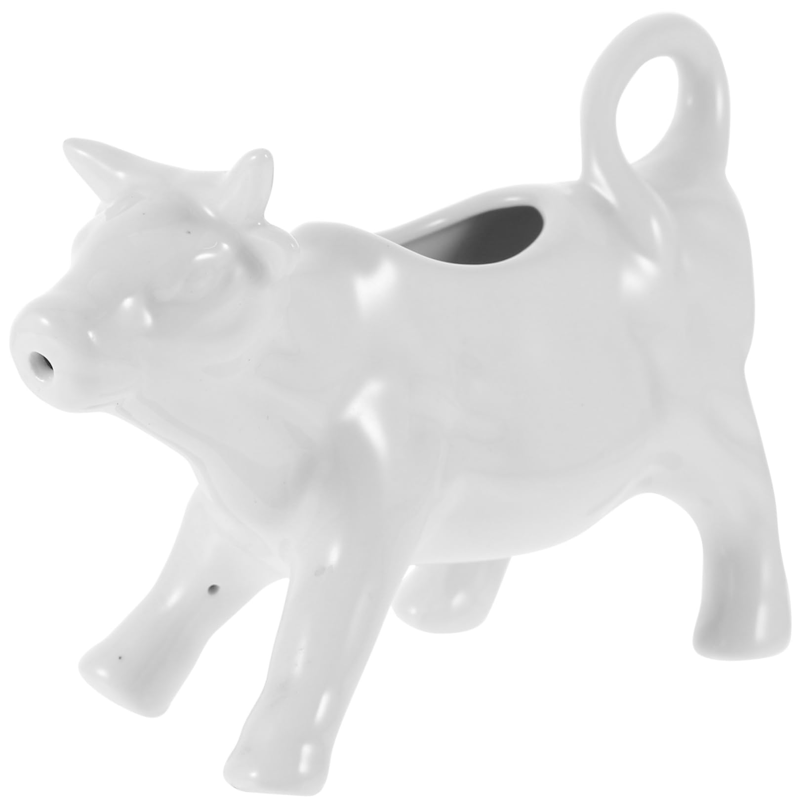 Saucière en céramique blanche : pichet léger pour réveiller votre table