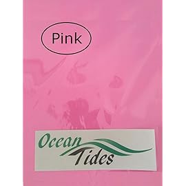 Ocean Tides 500 Sheets (14 x 20 Inches) Christmas Wrapping Paper - Gift Wrapping Tissue Paper Bulk for Crafts, Birthdays, & Holidays - Colored Tissue Papers for Gift Bags & Decorations, Pink