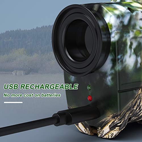 Bozily-Telemetro-de-Caza-Golf-1500-Yardas-Telemetro-de-Tiro-con-Arco-de-con-Escaneo-angulo-y-Distancia-de-Linea-Recta-Recargable-Laser-RangeFinder-con-Aumento-de-6-Aumentos-para-Caza-Disparo