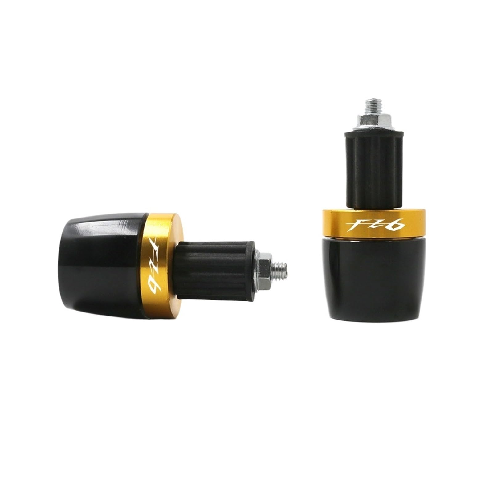 Moto Manubrio Estremità Spina Moto 7 8"22mm Manopole Manubrio Estremità Universale Manubrio Contrappeso Tappi Terminali Slider Per YAM&AHA FZ6 FAZ&ER FZ6R FZ 6