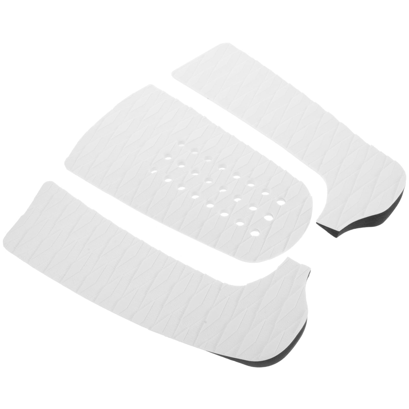 Hemoton Surfing Supplies Nonslip Mat Self-Adhesive Eva Pads for Surfboard Tail Lightweight Durable