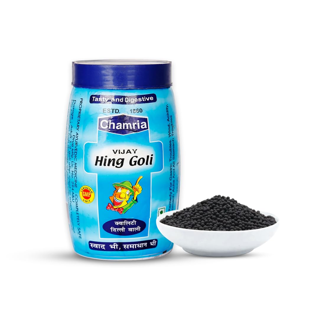 Chamria | Hing (Asafoetida) Goli - Natural Digestive Aid for Gas, Constipation & Bloating - Rich in Nutrients & Vitamins for Improved Digestive Health (200GM) Pack of 2-picture-11