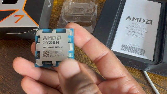 Watch Unboxing the AMD Ryzen 7 9850X3D Processor on Amazon Live