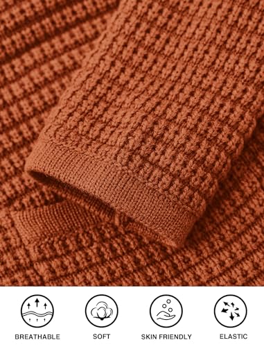 PRETTYGARDEN Women Knit Cardigan Sweaters Fall Fashion Long Sleeve Open Front Button Down Trendy Casual Jacket Winter Clothes