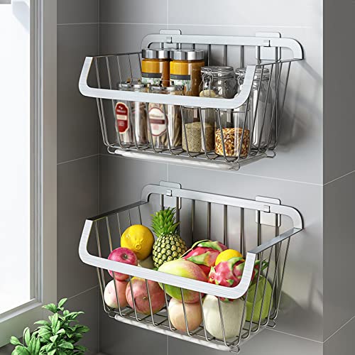 Soporte for frutero, estante for verduras for cocinas, cesta for almacenar frutas y verduras, estante for frutas y verduras de acero inoxidable, for colocar frutas, verduras, bocadillos o almacenar y