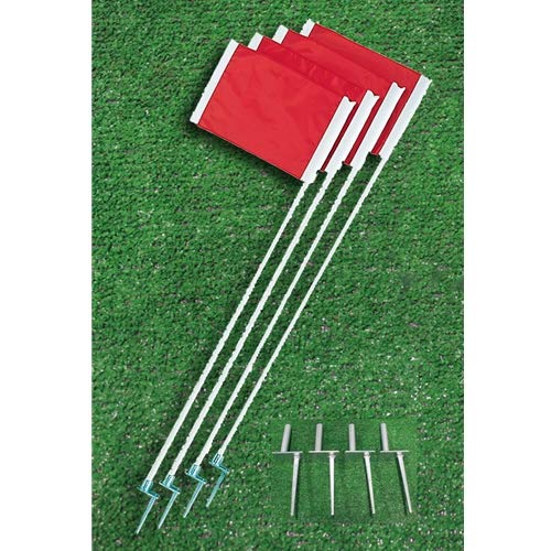 Gared Sports SGCF Corner Flag with Anchors, Set of 4