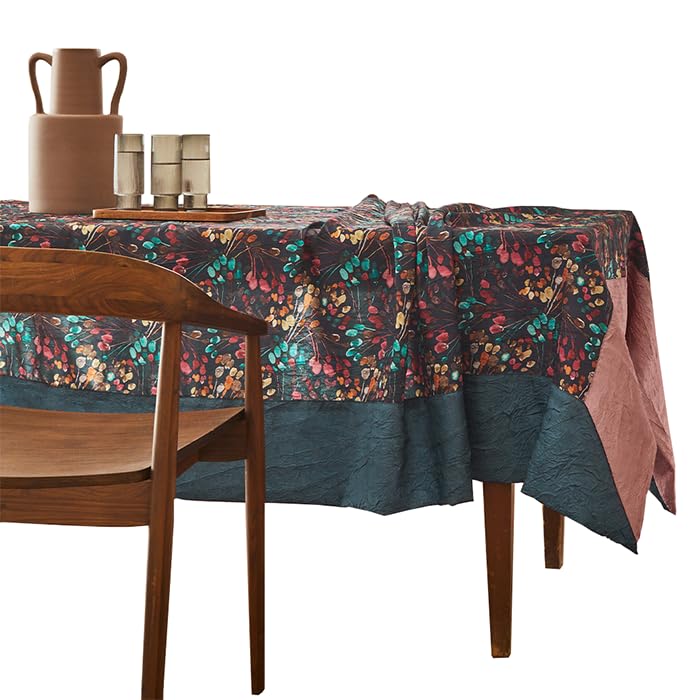 Nappe en taffetas froissé sans repassage Nydel Mazzo 170x250