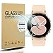 Diruite 4-Stück Panzerfolie für Samsung Galaxy Watch 4 40mm Schutzfolie,HD Glas Displayschutzfolie für Samsung Galaxy Watch 4 Intelligente Uhr [Anti-Kratzen] [Anti-Öl] [Keine-Blasenfrei]