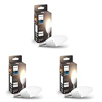 Philips Hue White Candela Smart LED, Attacco E14