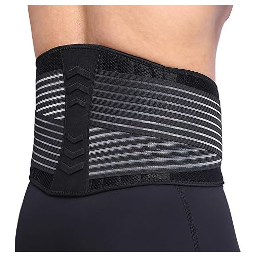 Faja Lumbar Trabajo Hombre Mujer 90-110 cm Deportiva para la Espalda Doble Ajuste con Resortes de Acero