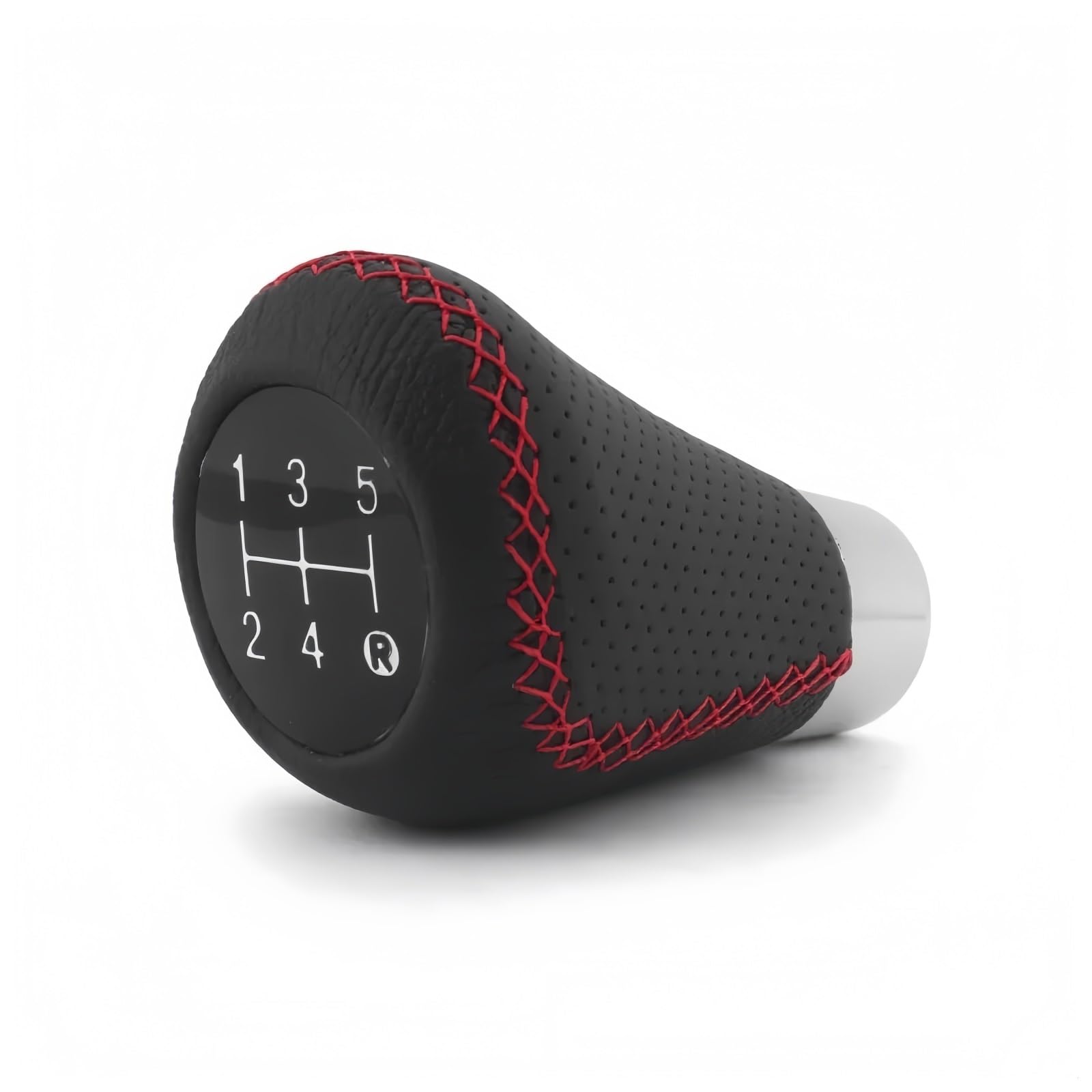 Grozzy Universal Shifter Handle Universal 5-Speed Manual Gear Shift Knob for Transmission M8 M10 M11 M12(Black)