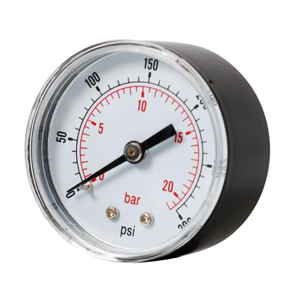 LYLA Metal Radial Pressure Gauge for Oil Air Water Ts-Y50Z4 0-300Psi 0-20Bar Tool-image-24