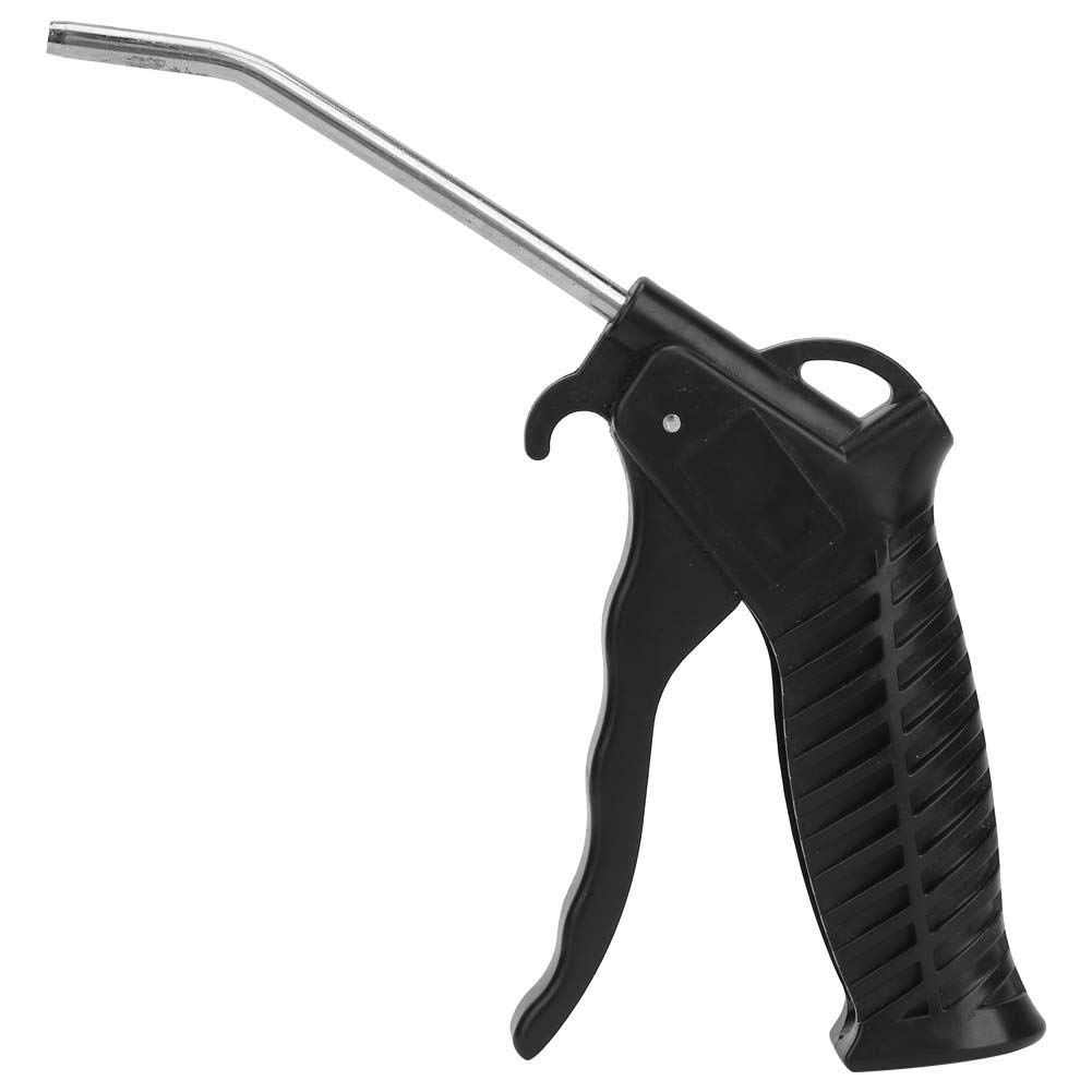 Air Blow Gun, High Pressure Stainless Steel Industrial Air Duster for Workshop Machinery Cleaning 1/4 Inch Black