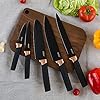 elabo-Kitchen-Knife-Set-with-Block-16-Pcs-Stainless-Steel-Knives-Set-for-Kitchen-Includes-6-Sharp-Kitchen-Knives-6-Serrated-Steak-Knives-Scissor-Sharpener-Acrylic-Block-Knife-Set-Rose-Gold elabo Kitchen Knife Set with Block - 16 Pcs Stainless Steel Knives Set for Kitchen, Includes 6 Sharp Kitchen Knives, 6 Serrated Steak Knives, Scissor, Sharpener, Acrylic Block Knife Set (Rose Gold)