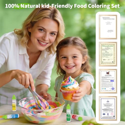 50% Off Natural Food Coloring - Dye Free Baking Set - Image 8